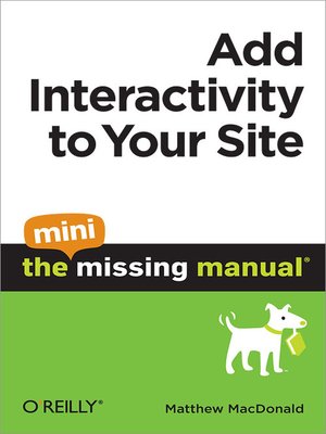 Add Interactivity to Your Site - ebook